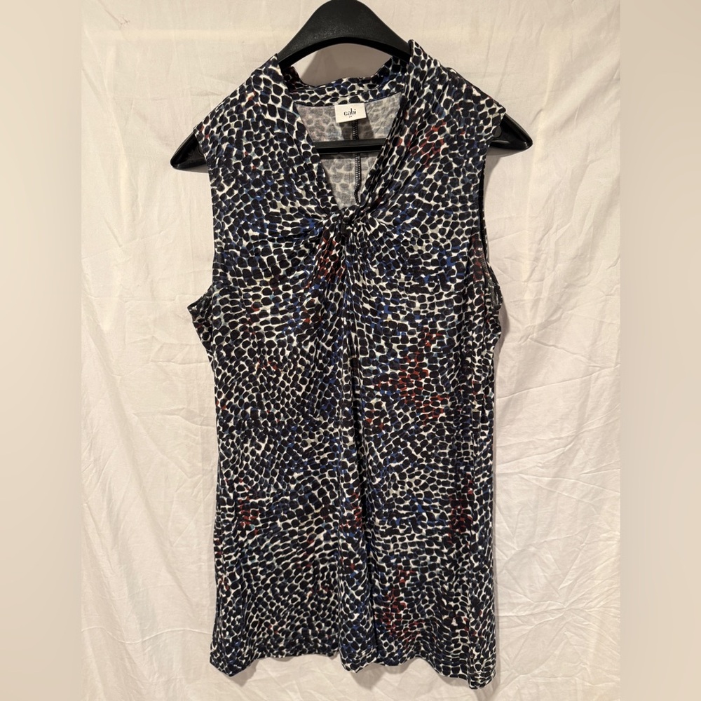 CAbi Bowie Osaka Nights Sleeveless Tee Style Number 3242 size medium